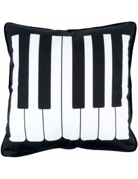 Cojín Teclas Agifty P-2014 Negro 40x40cm