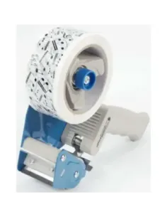 Rollo precinto Agifty P-7000 Blanco Notas negras 2