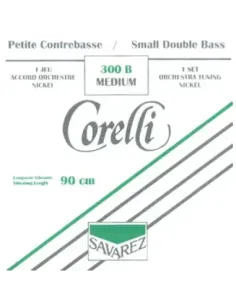 Juego Contrabajo 1/4 Corelli Orchestra 300-B Níquel 2
