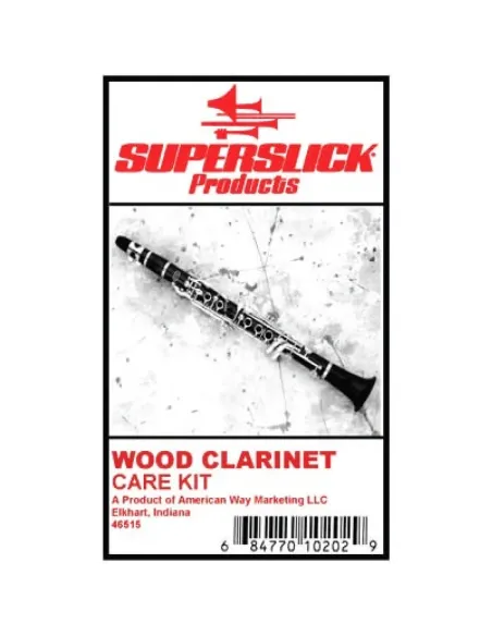 Kit Mantenimiento Clarinete Madera Superslick WCCK2