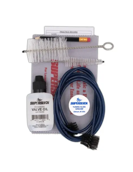 Kit Mantenimiento Bombardino Plateado Superslick LBCKS