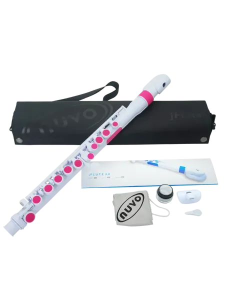 JFlute 2.0 Nuvo N-220JFPK Blanca/Rosa