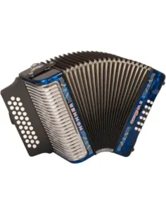 Acordeón Hohner A-5624-GCF Corona II Azul 2