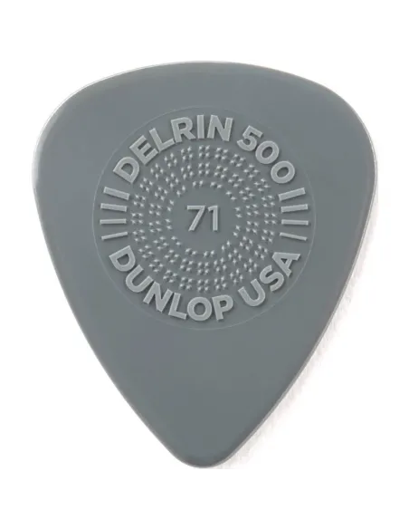 Bolsa 12 Púas Dunlop 450P-071 Prime Grip Delrin 500 0.71mm