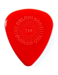 Bolsa 12 Púas Dunlop 450P-114 Prime Grip Delrin 500 1.14mm