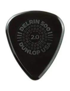 Bolsa 12 Púas Dunlop 450P-200 Prime Grip Delrin 500 2.00mm