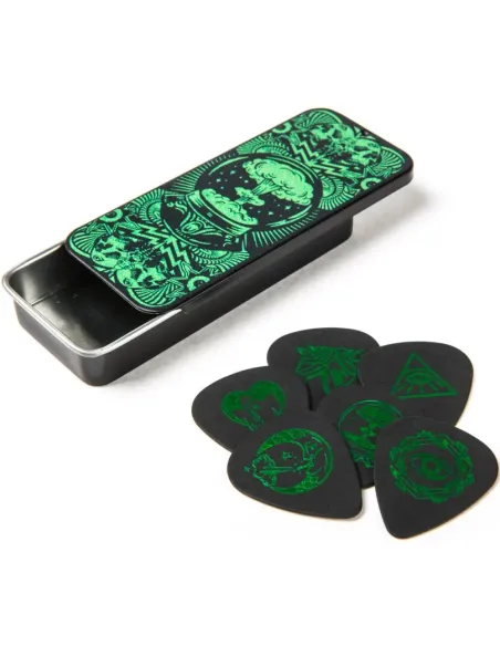 Lata 6 Púas Dunlop ILDCT-01 I Love Dust Green