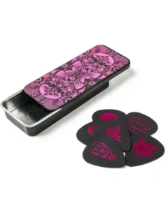 Lata 6 Púas Dunlop ILDCT-02 I Love Dust Magenta 2