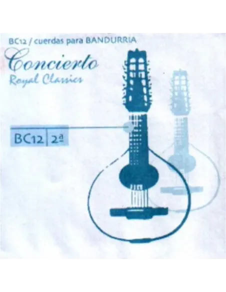 Cuerda 2ª Bandurria Royal Classics Concierto BC-12