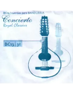 Cuerda 3ª Bandurria Royal Classics Concierto BC-13 2