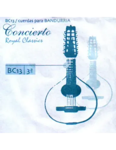 Cuerda 3ª Bandurria Royal Classics Concierto BC-13