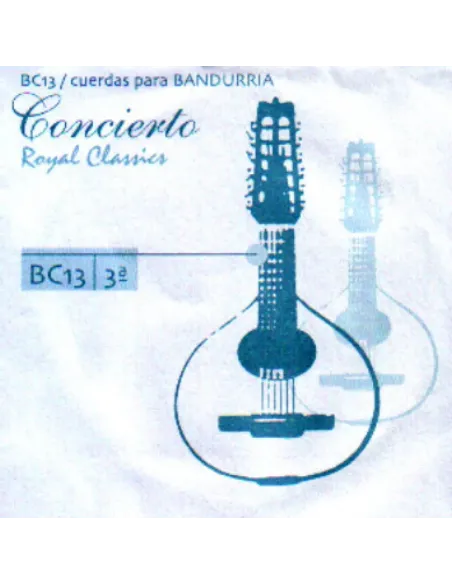 Cuerda 3ª Bandurria Royal Classics Concierto BC-13
