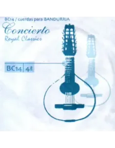 Cuerda 4ª Bandurria Royal Classics Concierto BC-14 2