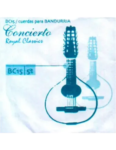 Cuerda 5ª Bandurria Royal Classics Concierto BC-15