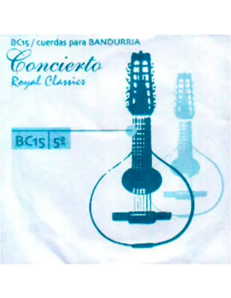 Cuerda 5ª Bandurria Royal Classics Concierto BC-15