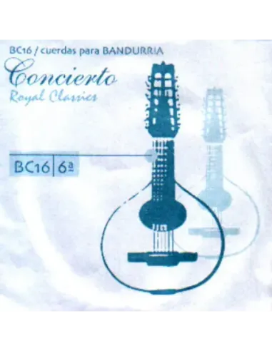 Cuerda 6ª Bandurria Royal Classics Concierto BC-16