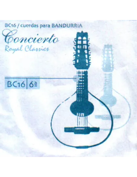 Cuerda 6ª Bandurria Royal Classics Concierto BC-16