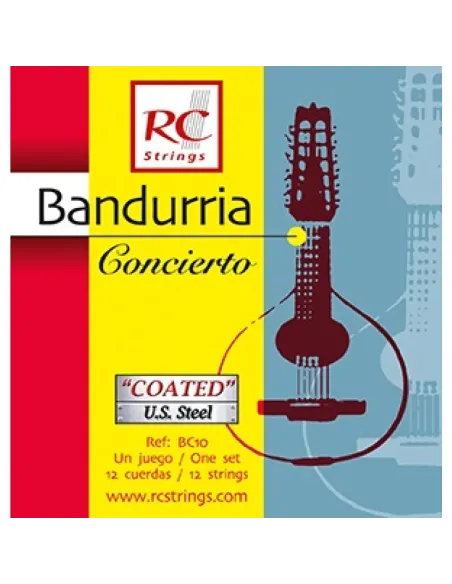 Juego Cuerdas Bandurria Royal Classics Concierto BC-10