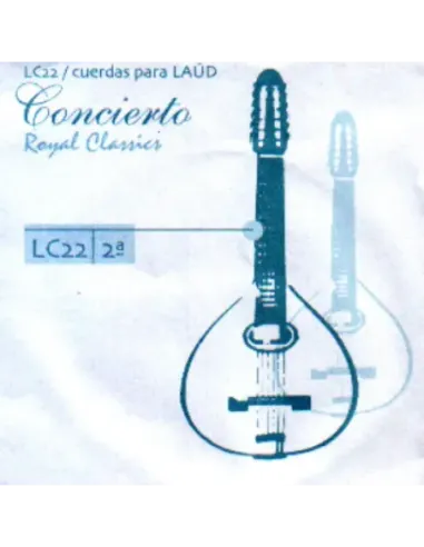 Cuerda 2ª Laúd Royal Classics Concierto LC-22