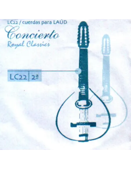 Cuerda 2ª Laúd Royal Classics Concierto LC-22