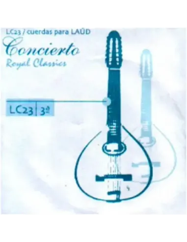 Cuerda 3ª Laúd Royal Classics Concierto LC-23