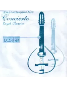 Cuerda 4ª Laúd Royal Classics Concierto LC-24 2