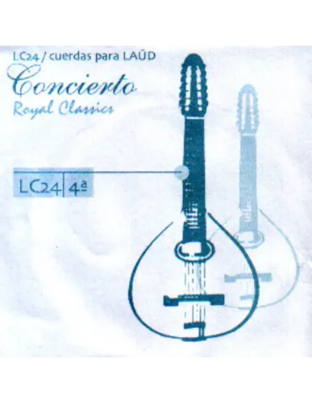 Cuerda 4ª Laúd Royal Classics Concierto LC-24