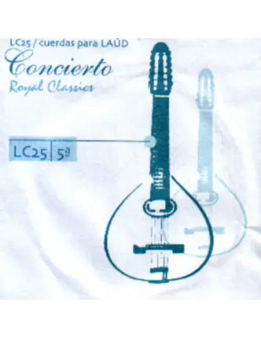 Cuerda 5ª Laúd Royal Classics Concierto LC-25