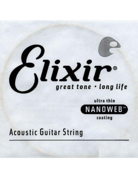 Cuerda Acústica Elixir Nanoweb 032B