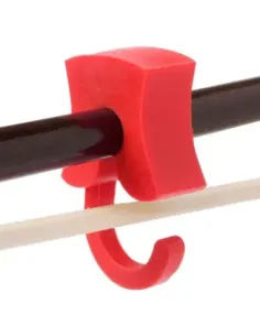 Posicionador Para Arco Violín Bow Stopper BS2 Rojo 2