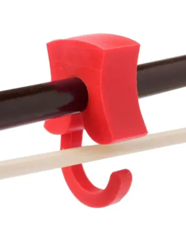 Posicionador Para Arco Violín Bow Stopper BS2 Rojo