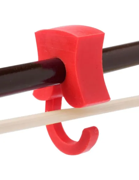 Posicionador Para Arco Violín Bow Stopper BS2 Rojo