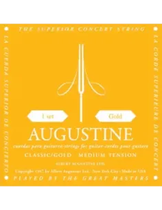 Juego Cuerdas Guitarra Clásica Augustine Oro 2