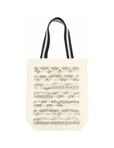 Bolsa Tote Bag Partitura Agifty B-3045 Natural