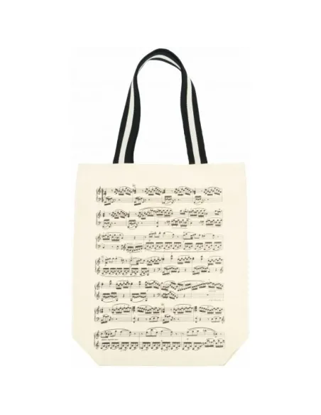 Bolsa Tote Bag Partitura Agifty B-3045 Natural