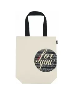 Bolsa Tote Bag Music for you Agifty B-3046 Natural