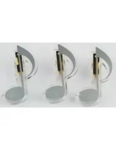 Clip Corchea Agifty C-1074 Plateado 7cm