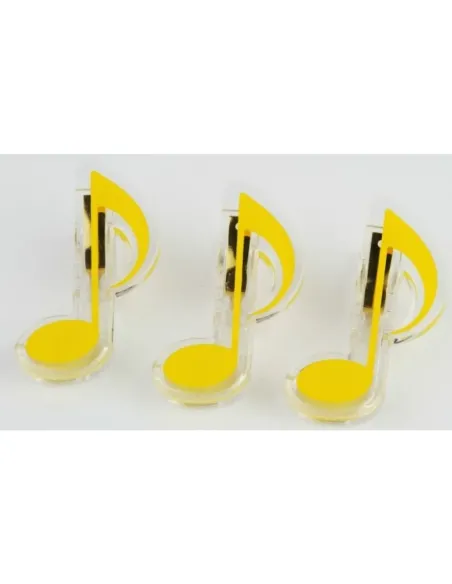 Clip Corchea Agifty C-1075 Amarillo 7cm