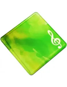 Imán Posavasos Agifty M-1020 Verde Clave de Sol