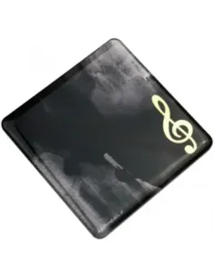 Imán Posavasos Agifty M-1021 Negro Clave de Sol