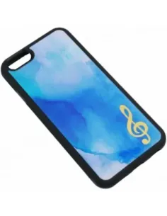 Funda Móvil iPhone 6 Agifty P-5001 Azul y Dorada