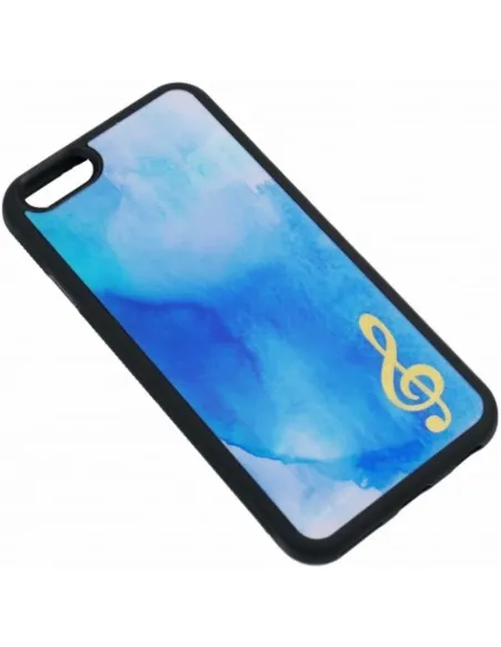 Funda Móvil iPhone 6 Agifty P-5001 Azul y Dorada