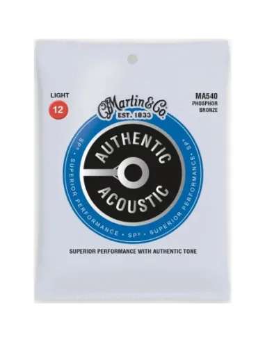 Juego Cuerdas Guitarra Acústica Martin MA-540 Phosphor 92/8 012-054
