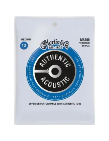 Juego Cuerdas Guitarra Acústica Martin MA-550 Phosphor 92/8 013-056