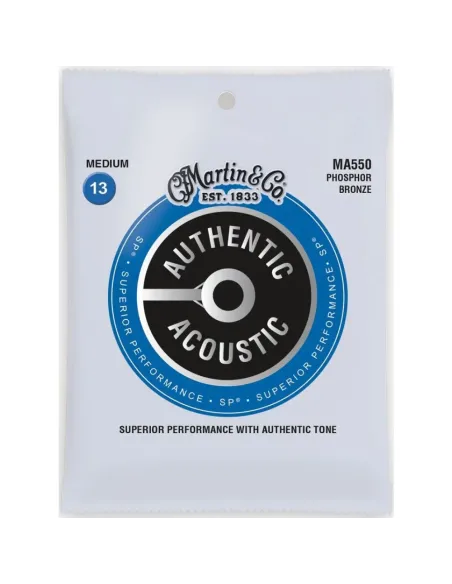 Juego Cuerdas Guitarra Acústica Martin MA-550 Phosphor 92/8 013-056