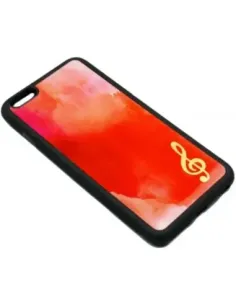 Funda Móvil iPhone 6 Plus Agifty P-5004 Roja y Dorada