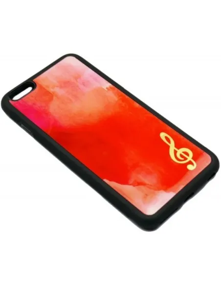 Funda Móvil iPhone 6 Plus Agifty P-5004 Roja y Dorada