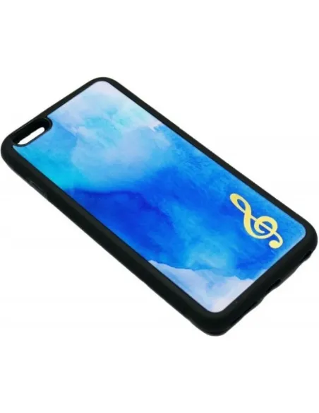 Funda Móvil iPhone 6 Plus Agifty P-5005 Azul y Dorada