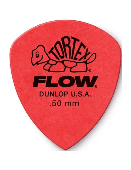 Bolsa 12 Púas Dunlop 558P-050 Tortex Flow Standard 0.50mm Pickers