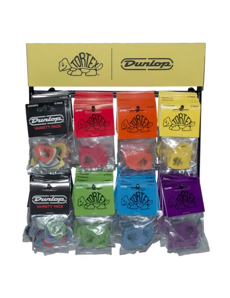 Expositor Púas Dunlop Tortex Player´s Pack Display MD-128T